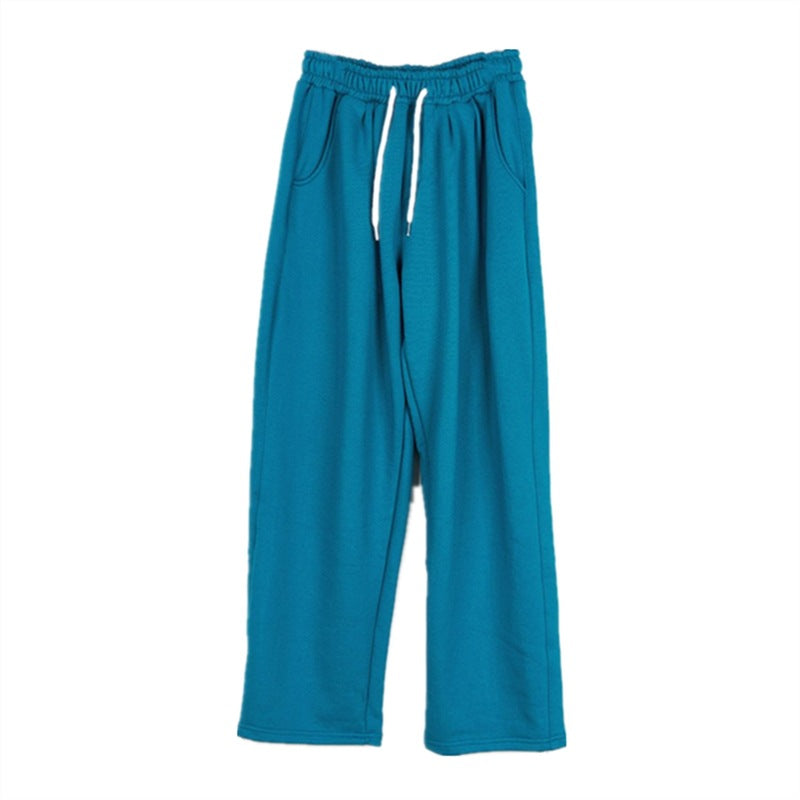 Damen lässige Freizeithose mit elastischem Bund und praktischen Taschen Drune