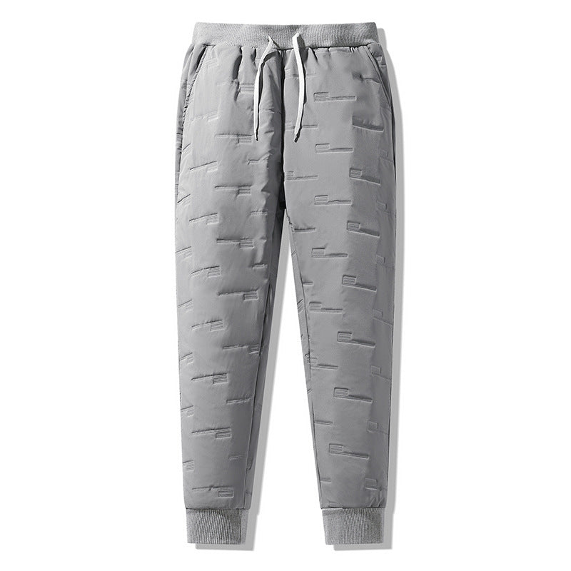 Herren Sportliche Jogginghose mit elastischem Bund, Kordelzug und Rippbündchen Drune
