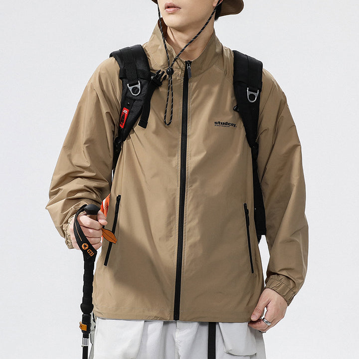Herren Leichte Windjacke mit umweltfreundlichem Funktionsmaterial Drune