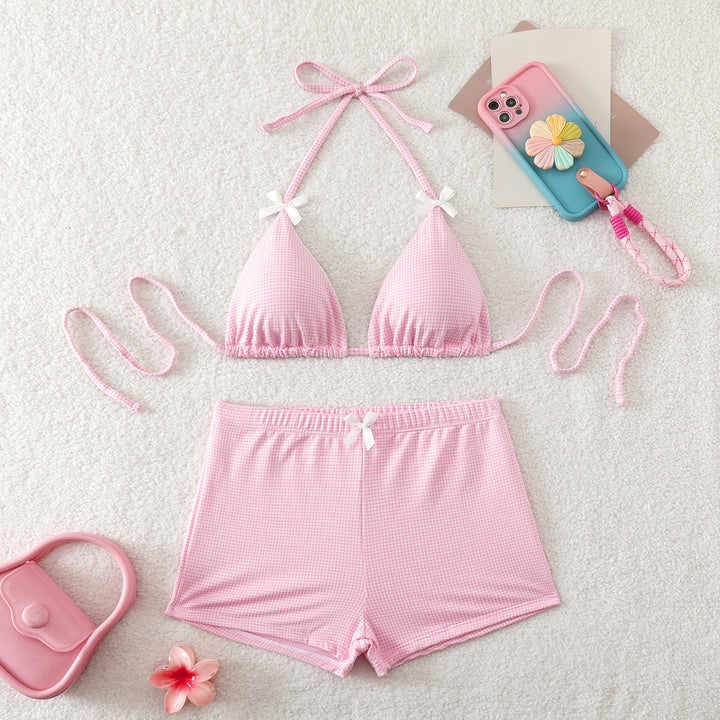 Damen Raffiniertes Bikini-Set mit verspielten Details Drune