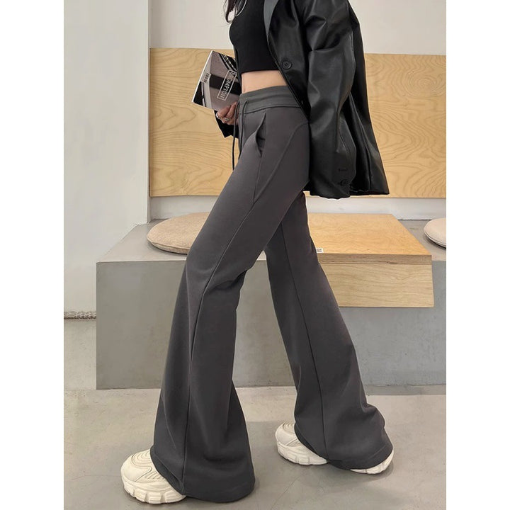 Damen Bequeme und stylische Flared-Hose Drune
