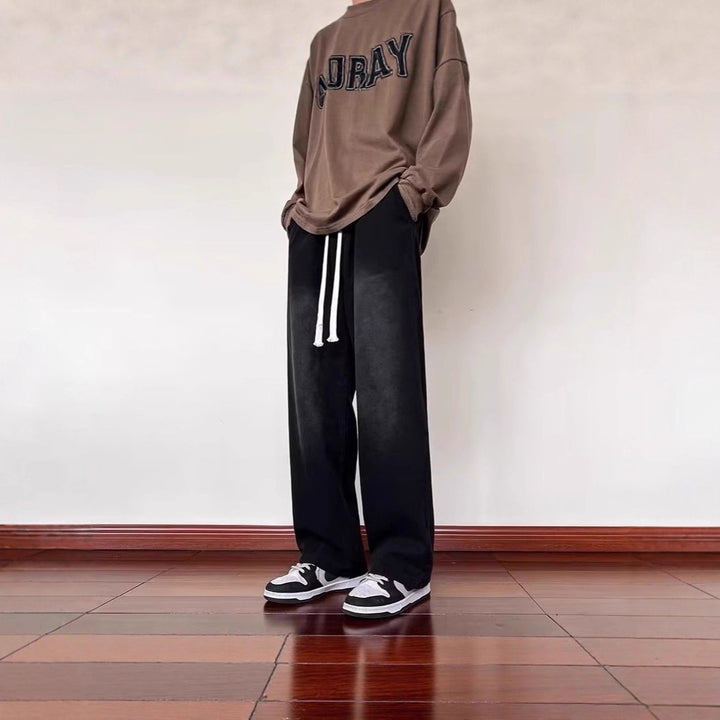 Damen Lässige Weitbein-Hose Drune