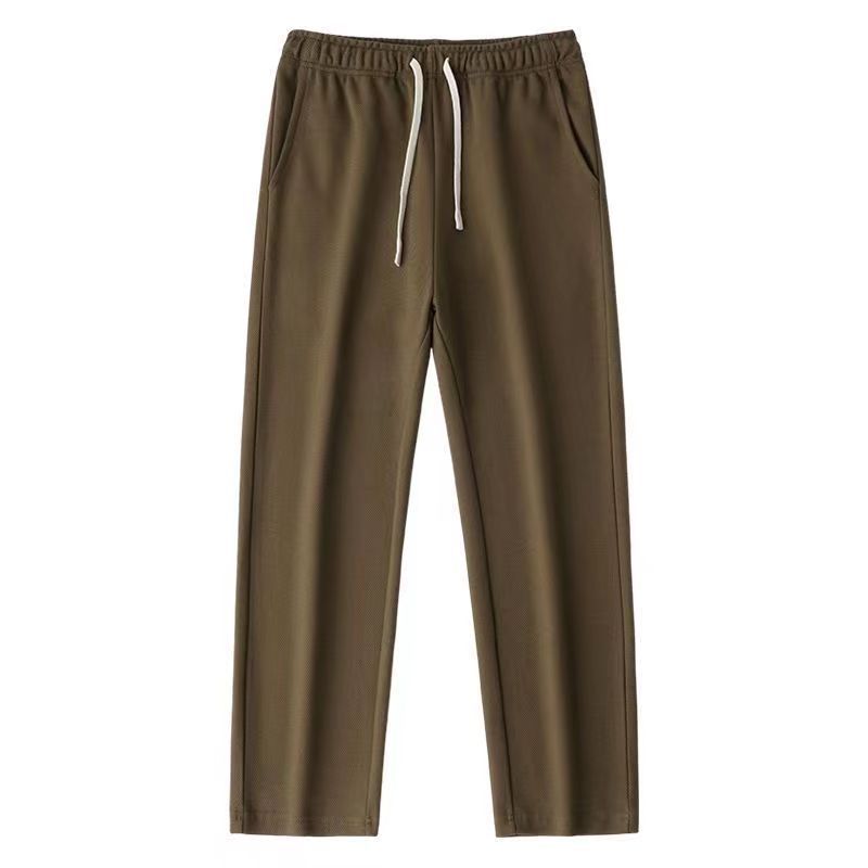Herren Bequeme Freizeithose mit elastischem Bund und Seitentaschen Drune