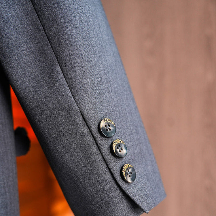 Damen Modischer Blazer mit 3D-Blüten-Details Drune