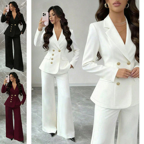 Damen Eleganter Blazer im Vintage-Stil Drune