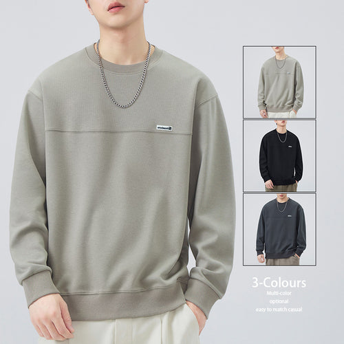 Herren Modischer Sweatshirt mit modernem Schnitt Drune