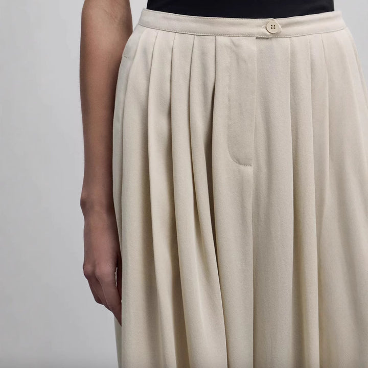Damen weite Stoffhose Drune