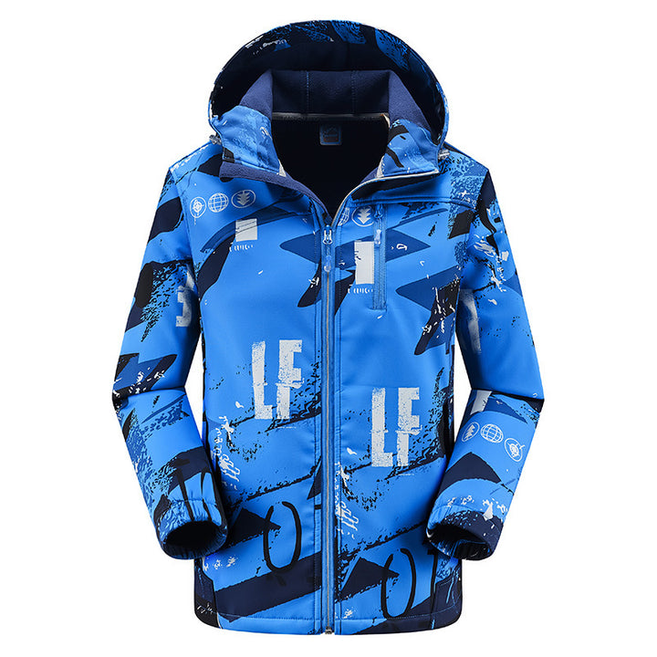 Damen Modische Wind- und Wetterjacke Drune