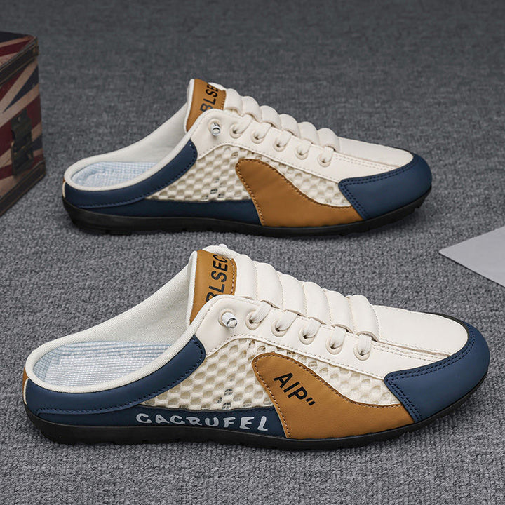 Herren Leichte Slip-On Freizeitsneaker mit Atmungsaktivem Mesh-Design Drune
