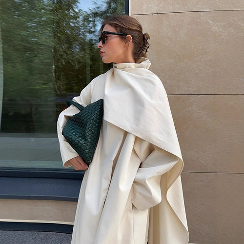 Damen modische Steppjacke mit hochgeschlossenem Kragen und asymmetrischem Design Drune