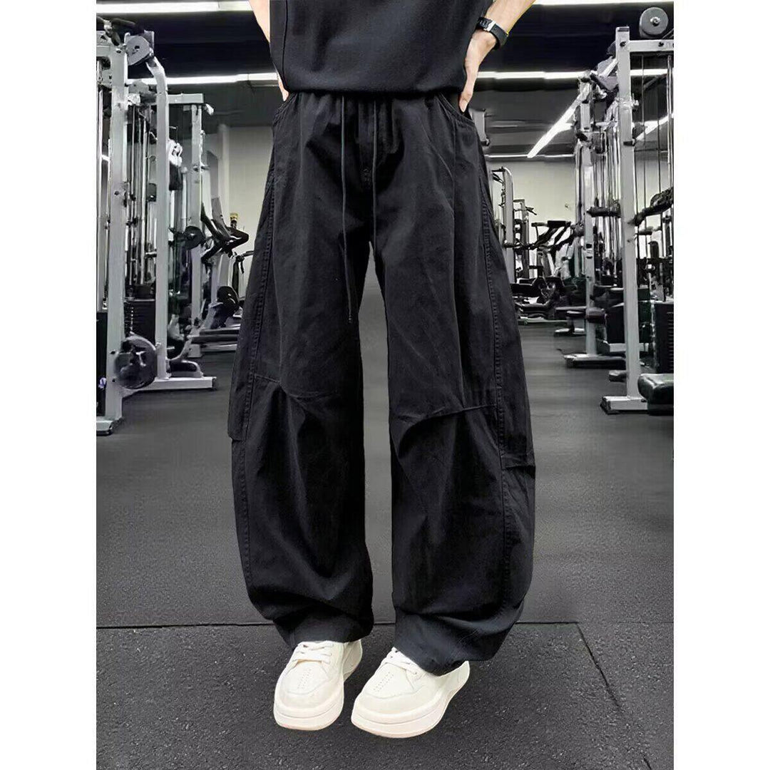 Herren Bequeme Cargo-Hose mit weitem Bein Drune