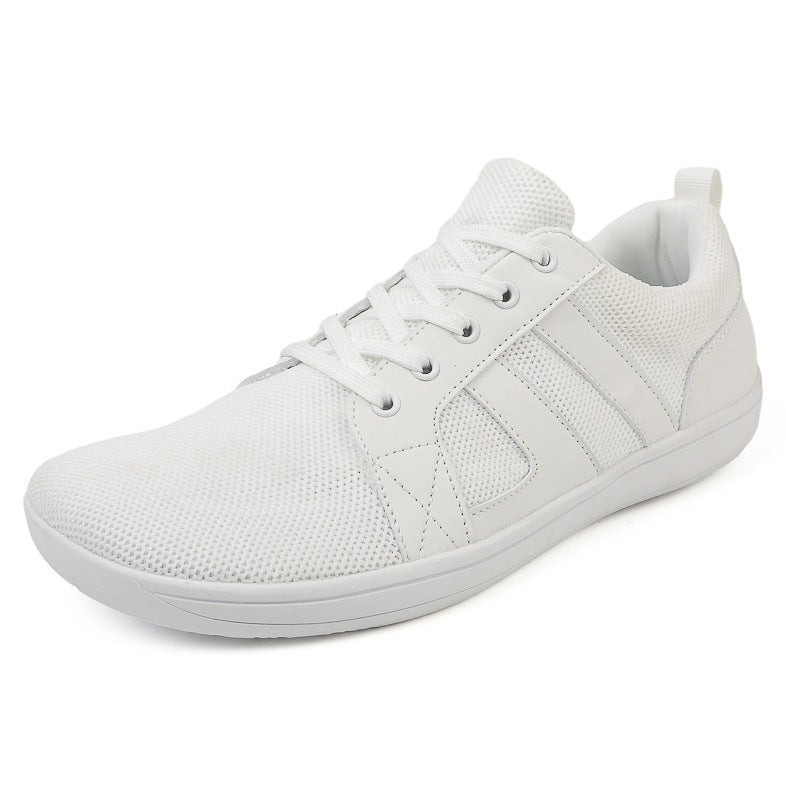 Unisex atmungsaktive Strick-Freizeit-Sneaker mit gepolstertem Fersenkragen und flexibler EVA-Laufsohle Drune