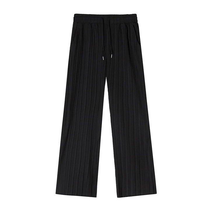 Herren Elegante Plisseehose Drune