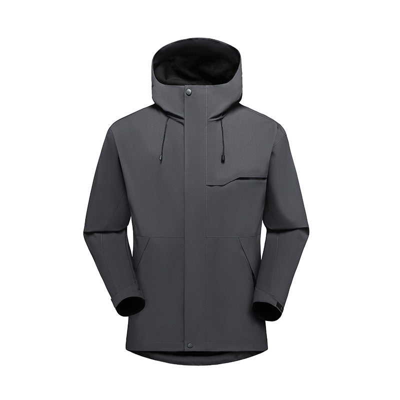 Herren Wetterfeste Outdoor Jacke Drune