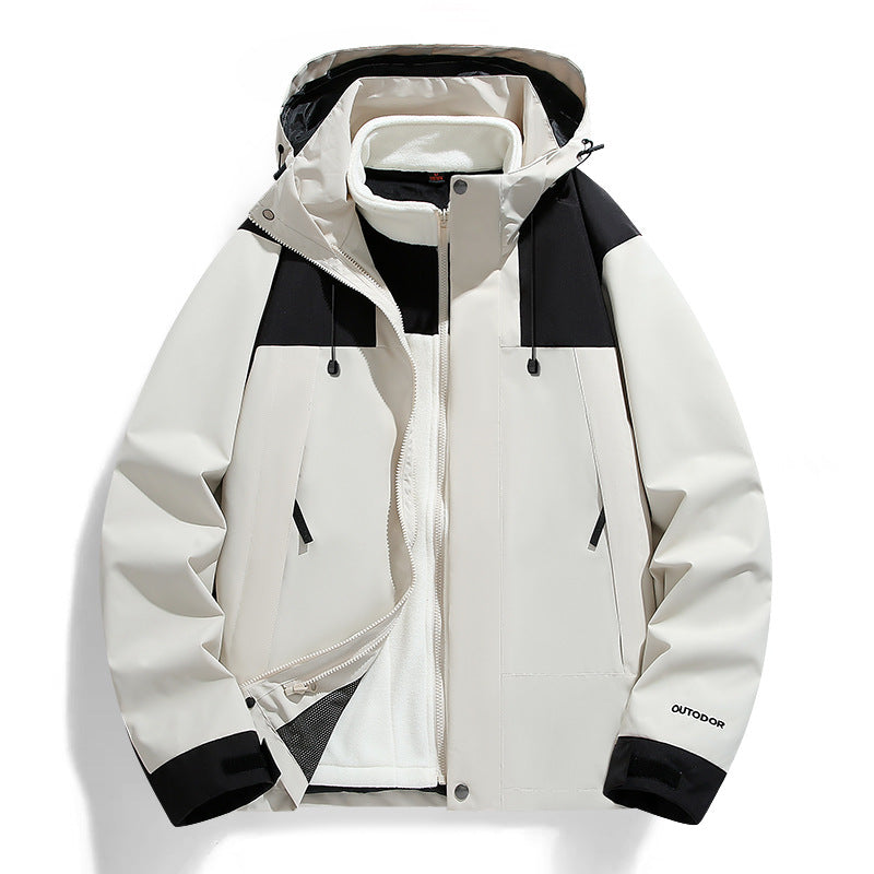 Herren Multifunktionale Wasserabweisende Outdoorjacke Drune