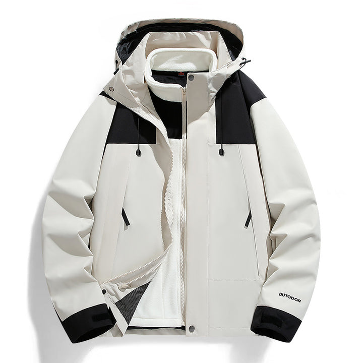 Herren Multifunktionale Wasserabweisende Outdoorjacke Drune
