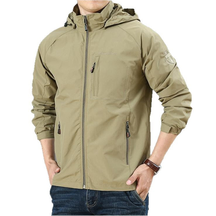 Herren Funktionale Übergangsjacke mit praktischen Taschen Drune