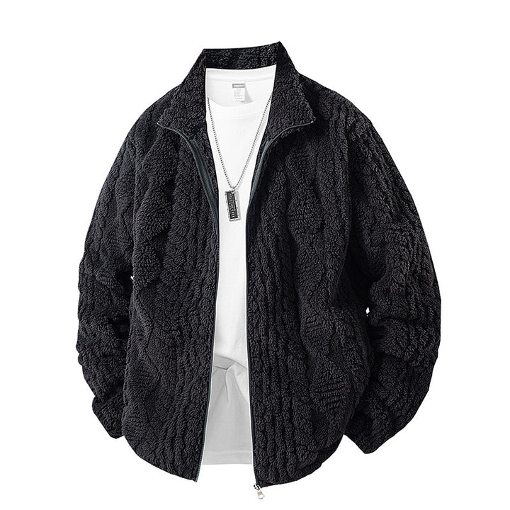 Herren Kuschelige Fleecejacke Drune
