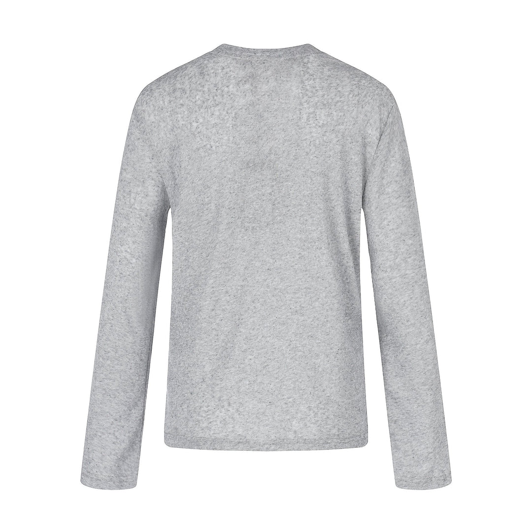 Unisex Langarm-Sweatshirt mit Vintage-Print und Rundhalsausschnitt Drune