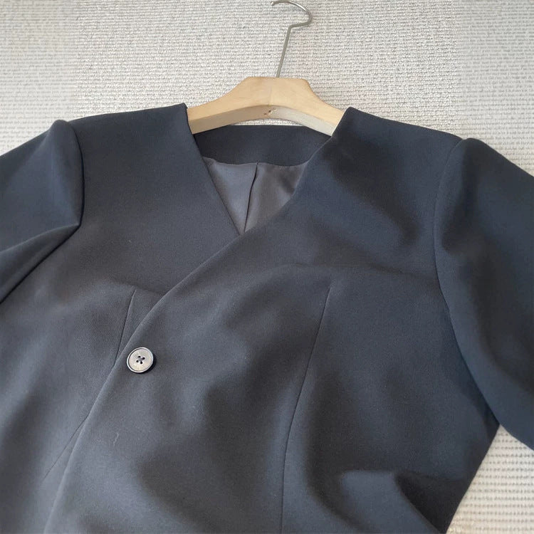 Damen Modischer Oversized-Blazer Drune
