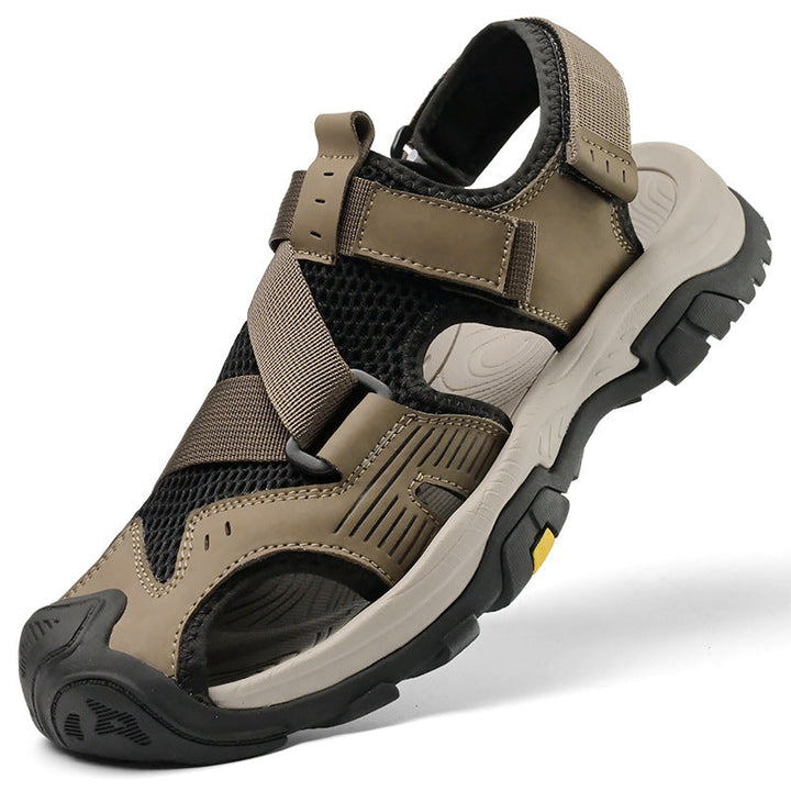 Damen Sportliche Outdoor-Sandalen mit rutschfester Sohle und verstellbaren Riemen Drune