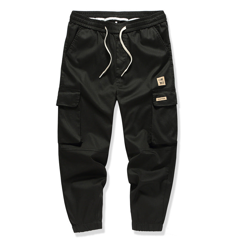Herren cargo Jogginghose mit praktischen Seitentaschen Drune