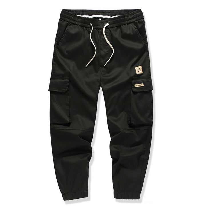 Herren cargo Jogginghose mit praktischen Seitentaschen Drune