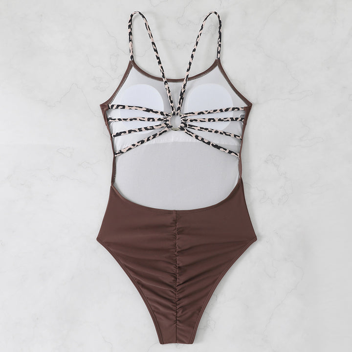 Damen Einteiler-Badeanzug mit raffinierten Schnittdetails Drune