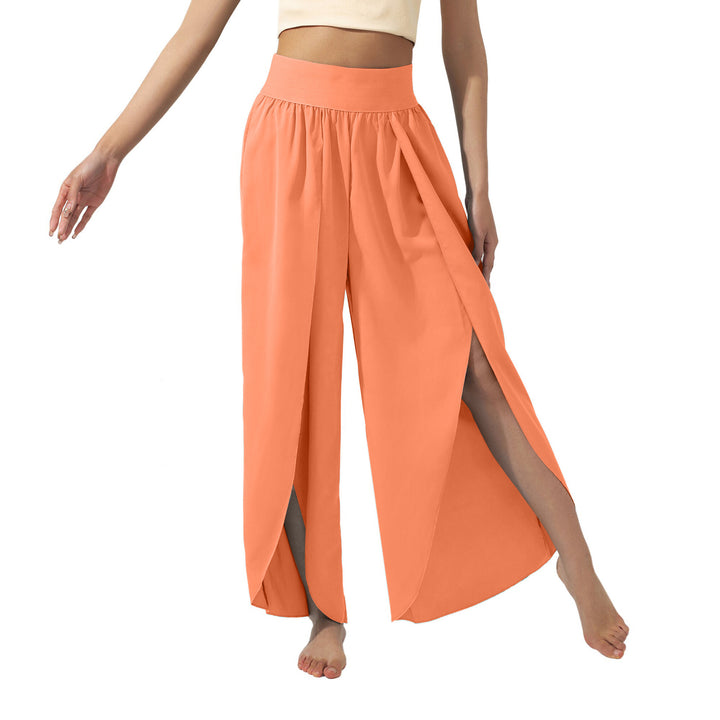 Damen luftige Culotte mit Seitenschlitzen Drune