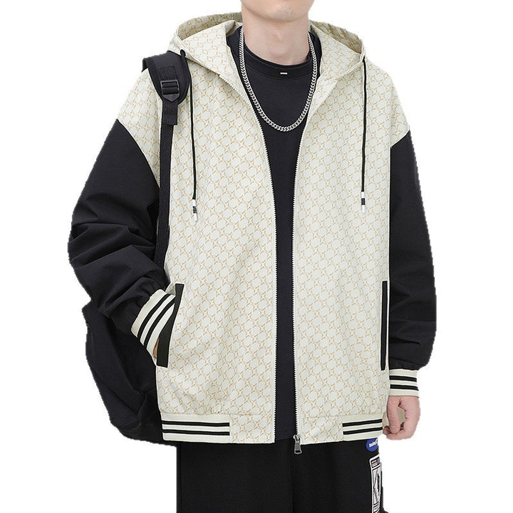Herren Sportliche Kapuzenjacke mit modernem Design Drune