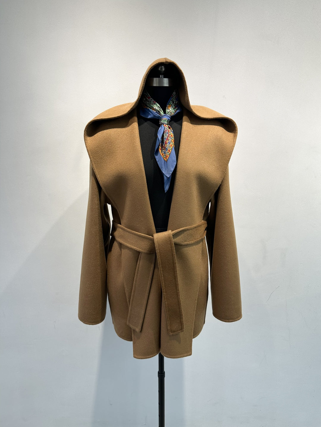 Damen Chic Übergroßer Wickelmantel Drune