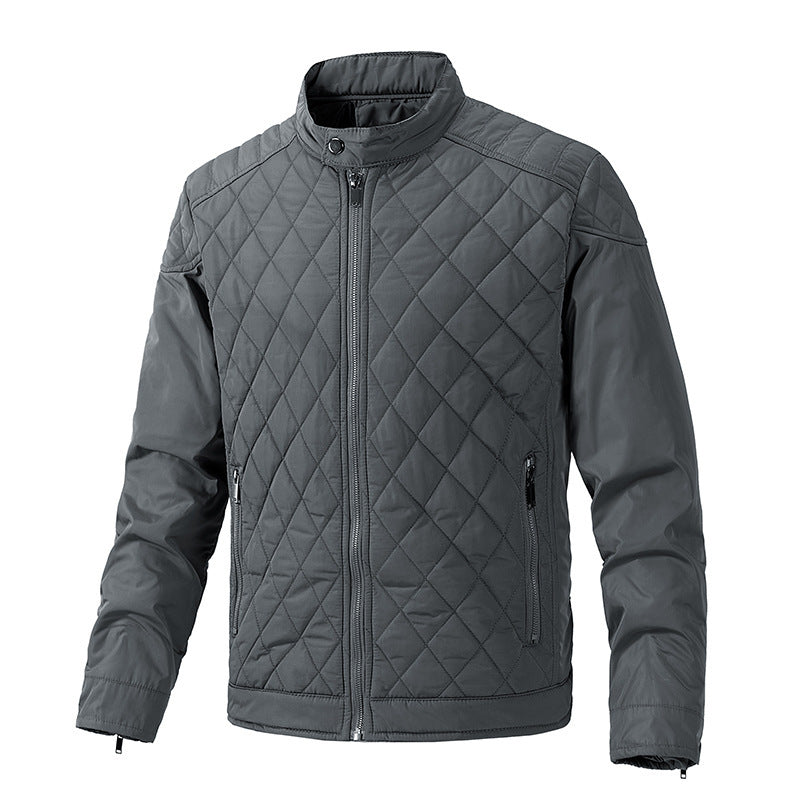 Herren Steppjacke mit hohem Kragen und wasserdichter Ausstattung Drune