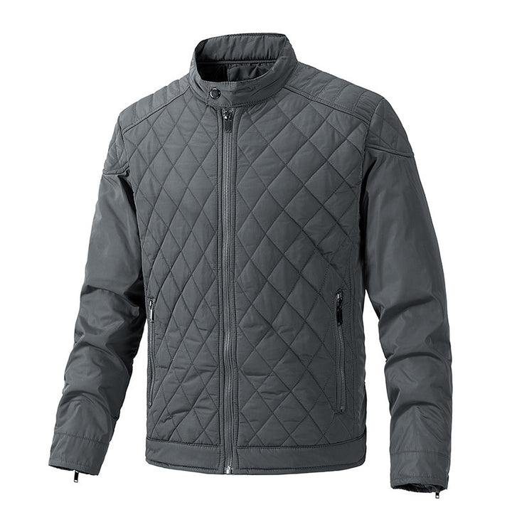 Herren Steppjacke mit hohem Kragen und wasserdichter Ausstattung Drune