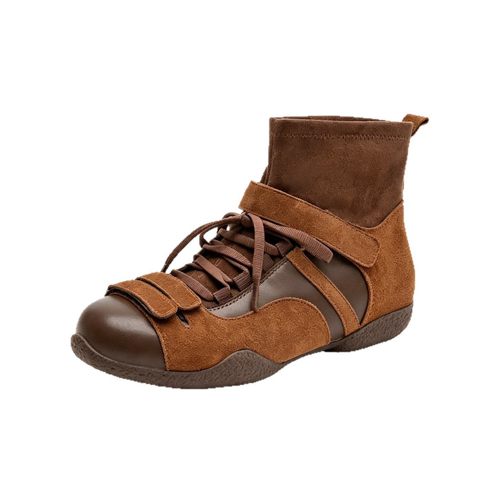 Damen Sportliche High-Top Sneaker Drune