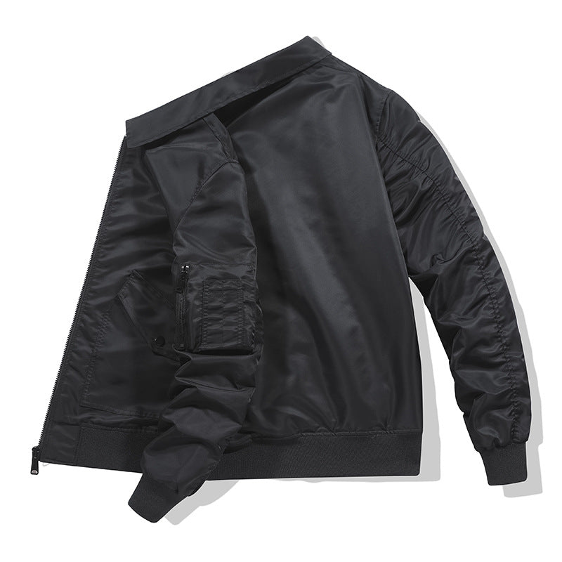 Herren Modische Bomberjacke mit vielen praktischen Taschen Drune