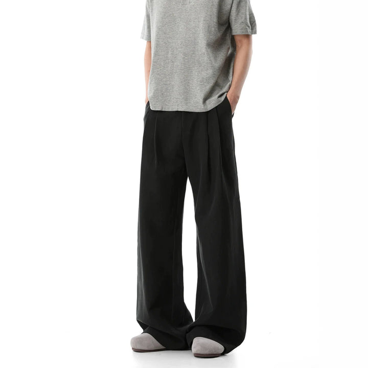 Damen Weit geschnittene Leinenhose Drune