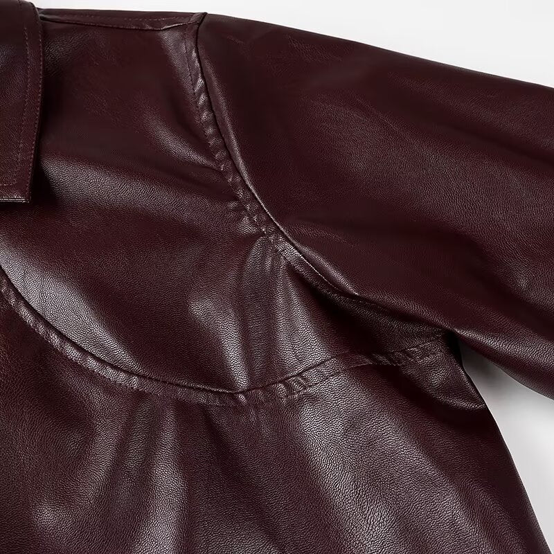 Damen Lässige Jacke mit hochschließendem Kragen und elastischem Bund Drune