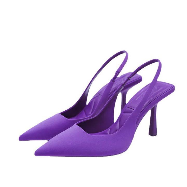 Damen Sling-Pumps mit eleganter Spitze und verstellbarem Riemen Drune