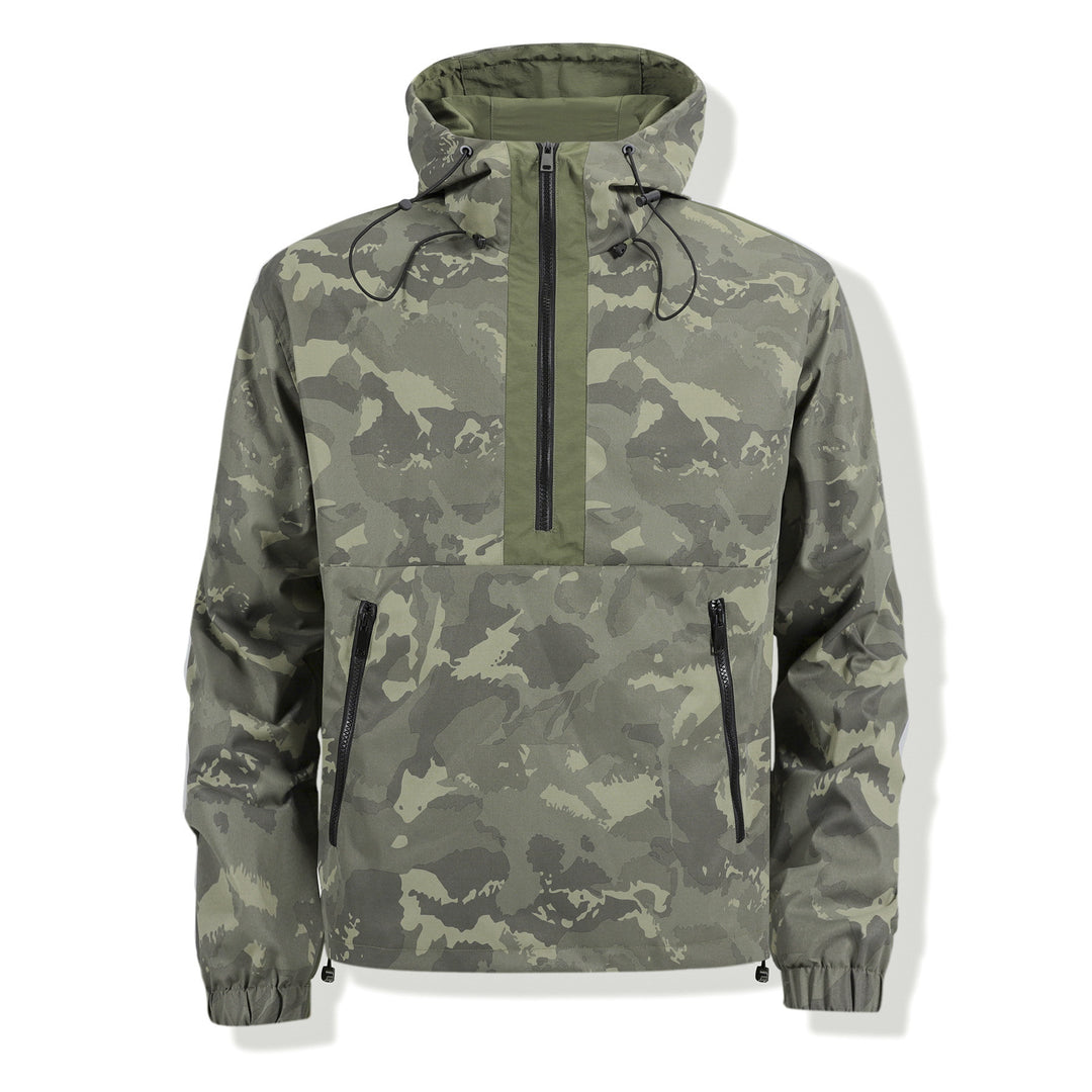 Herren funktionale Übergangsjacke im Camouflage-Design Drune