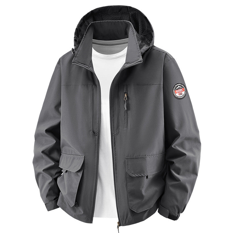 Herren Robuste Übergangsjacke mit praktischen Taschen Drune