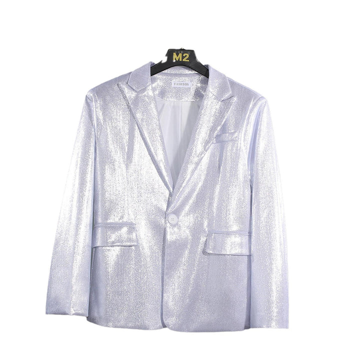 Herren schimmernder Blazer mit luxuriösem Obermaterial und klassischem Schnitt Drune