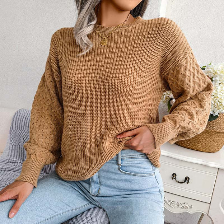 Drune | Einfarbige Strickpullover