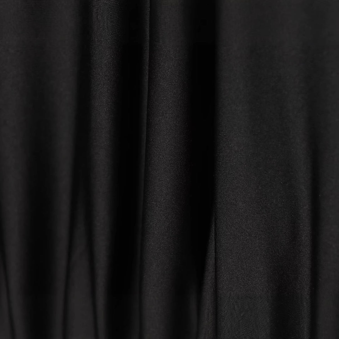 Damen Drapiertes Abendkleid mit weitem U‑Ausschnitt, Fledermausärmeln und Paillettenmini Drune