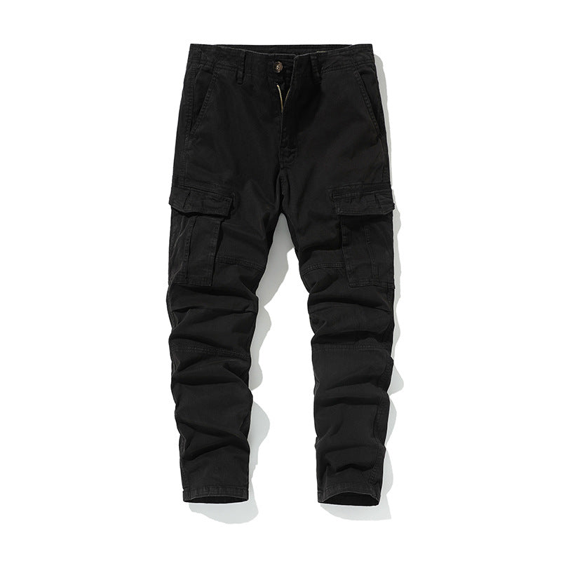 Herren Tapered-Canvas-Cargo-Workhose mit ergonomischen Kniefalten und Organizer-Taschen Drune