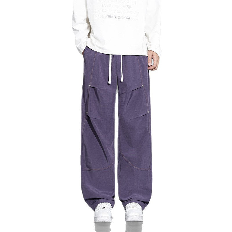 Herren Lässige Cargo-Hose mit Vielseitigen Taschen Drune