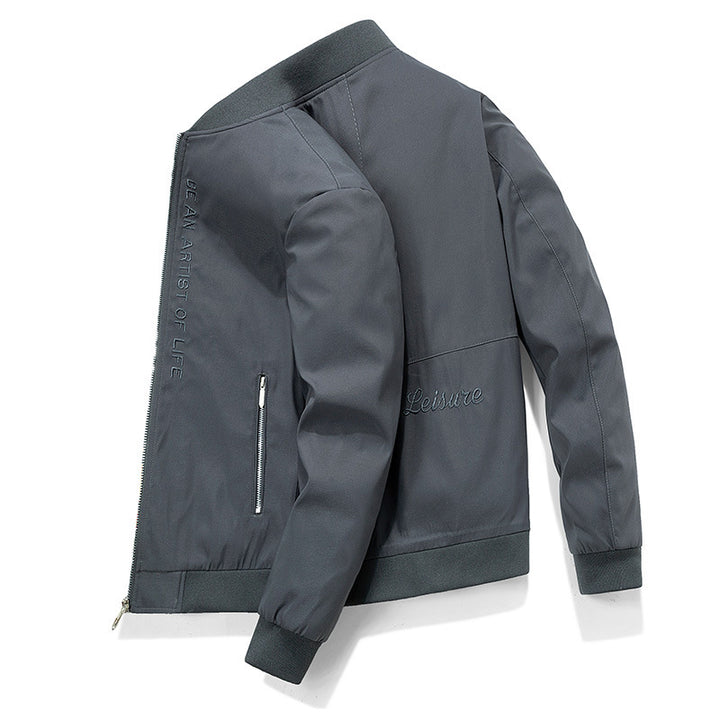 Herren Modernes Bomberjacke mit weichem Innenfutter Drune
