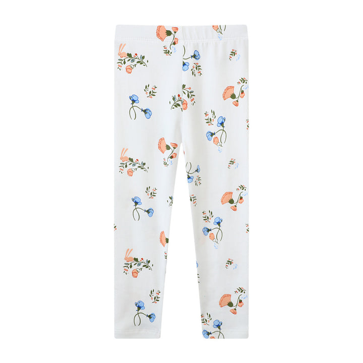 Mädchen Leggings mit floralem Muster Drune