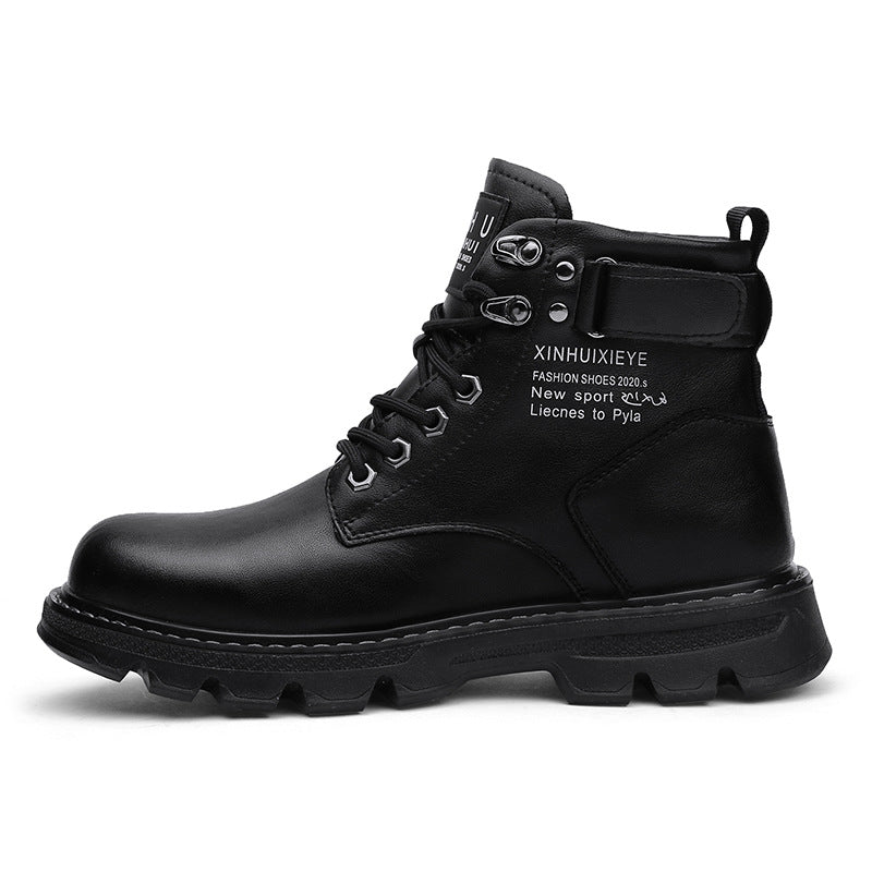 Herren robuste Schnürstiefel mit dämpfender Sohle Drune
