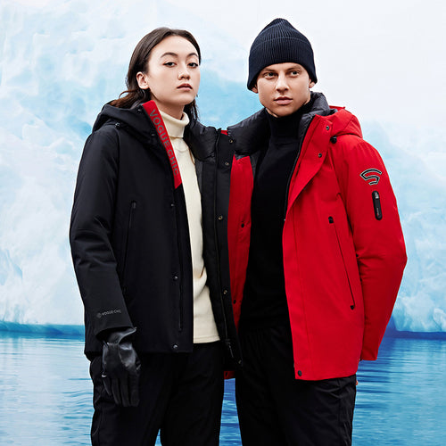 Herren Wasserdichte Softshelljacke mit Kapuze, verschweißten Nähten und Premium-Reißverschlüssen Drune