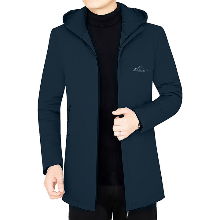 Herren Kapuzenparka mit gesteppter Thermofütterung und winddichter Außenhülle Drune
